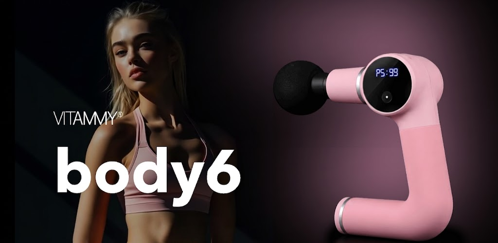 masszázspuska vitammy body 6 rózsaszín